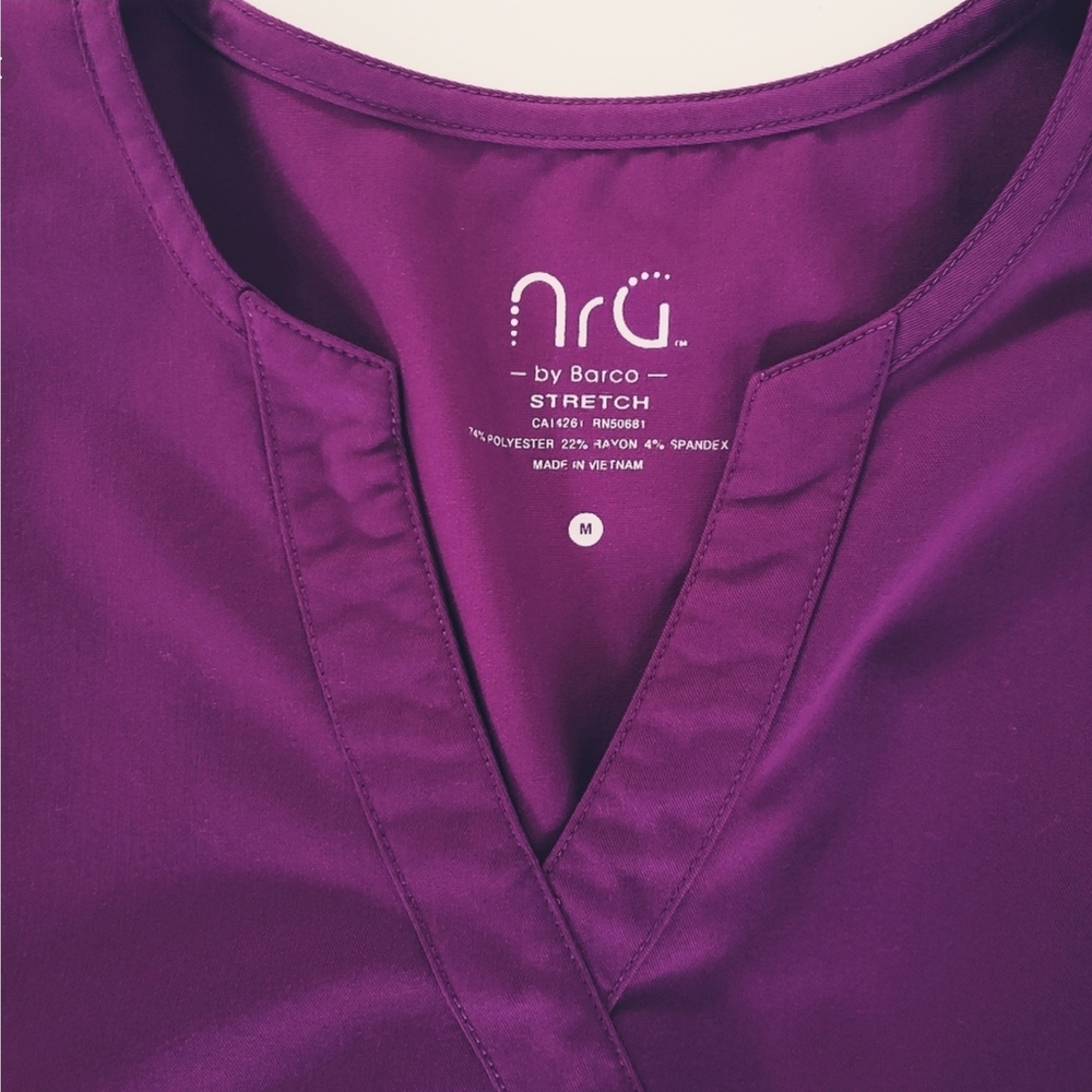 NRG by Barco Purple Scrub Set